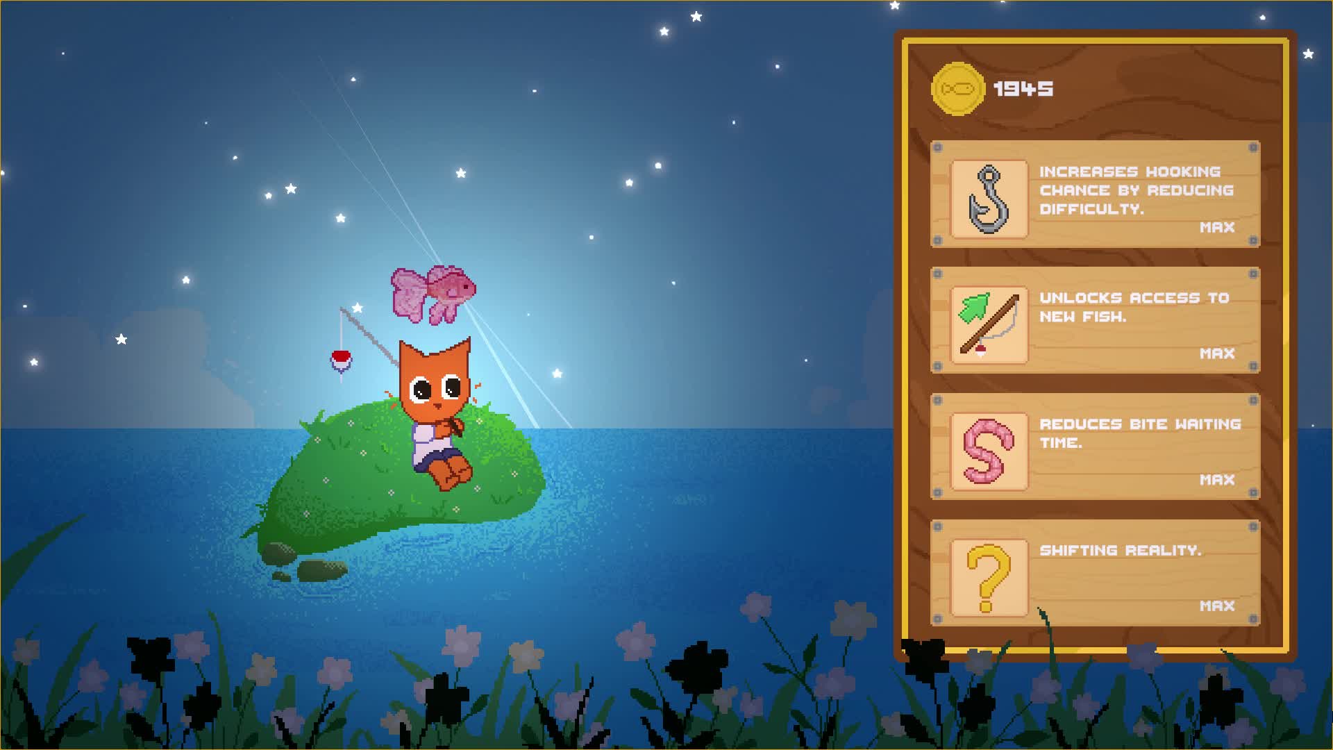 Fish n purr - Pesca bajo las estrellas fugaces para quienes necesiten un deseo ahora Fish n purr - Pesca bajo las estrellas fugaces para quienes necesiten un deseo ahora