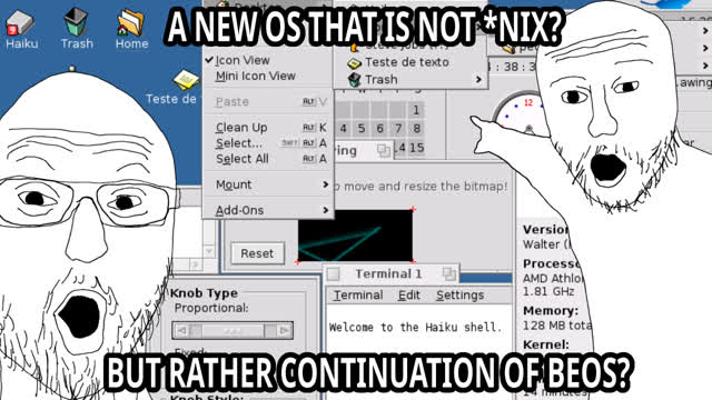 Trying Haiku On Virtualbox... It was Prefect Beautiful Open-source Mess.