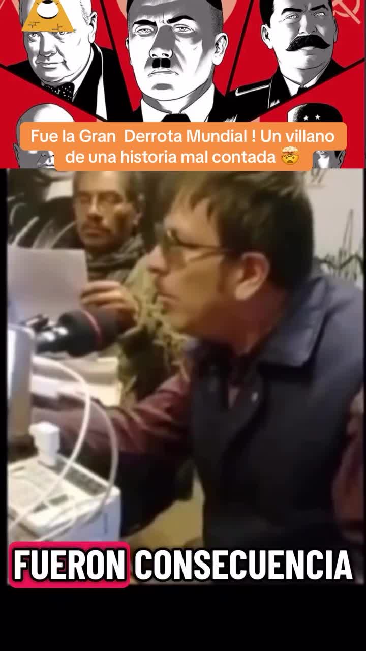Hombre revela las verdaderas intenciones de los nazis Hombre revela las verdaderas intenciones de los nazis