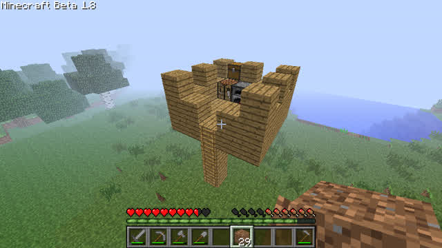 My first house in minecraft #2