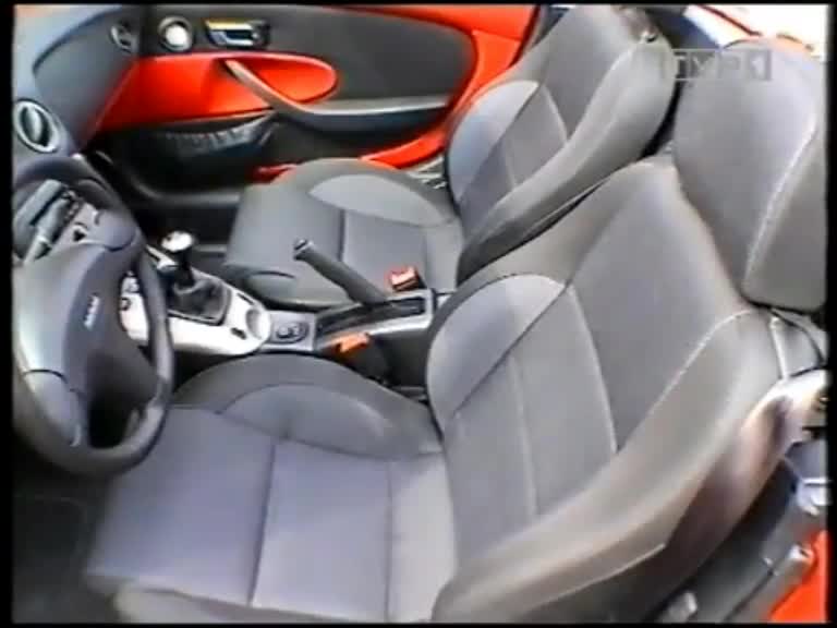 Fiat Barchetta - TVP1 fragment programu Prezentacja nowej wersji w 2001