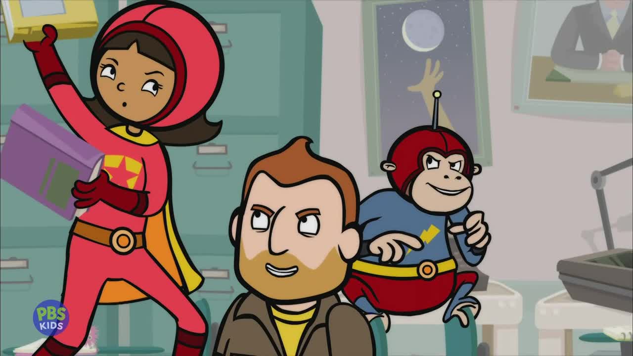 WordGirl - A Vote for Becky / Class Act (Full Episode) (PBS Kids Airing)