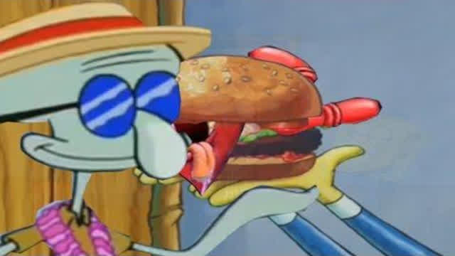 [YTP Reupload] Spingebill Serves a Real Krabby Patty