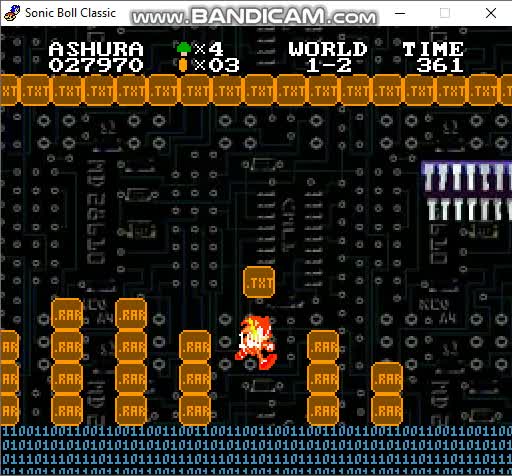 sonic boll 1.7 ashura en cyberzone