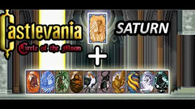 Castlevania: Circle of the Moon Extras 10 Combinaciones de la carta Saturn