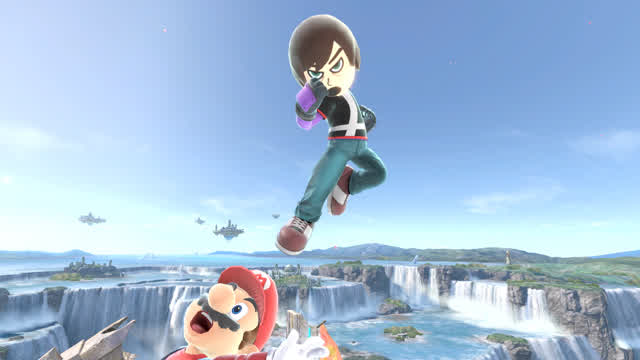 Smash Battles #1 | Mii VS Mario Smash Battles #1 | Mii VS Mario