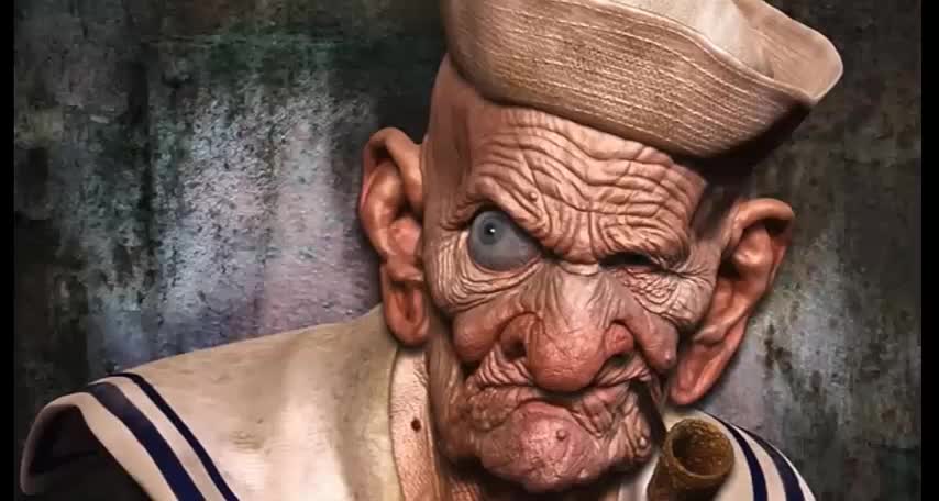 El perturbador secreto de popeye