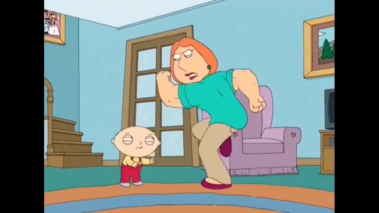 Me Beating the shit out of stewie