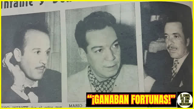 ⭐️¿Cuánto dinero ganaban CANTINFLAS PEDRO INFANTE Y TIN TAN?⭐️