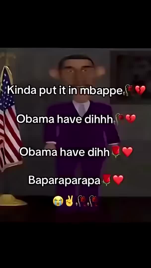 Obama have dih 🥀💔