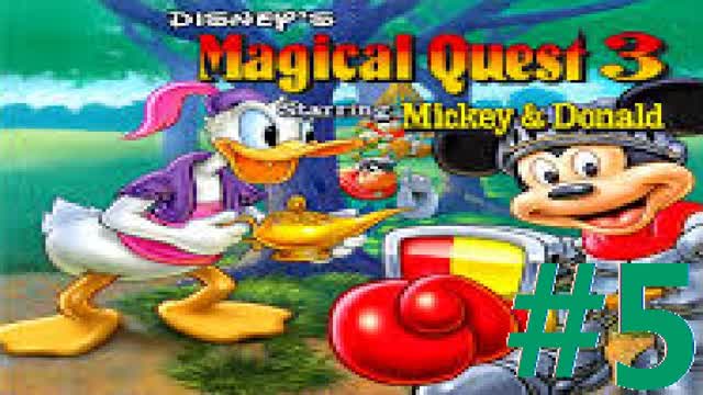 Let´s Play Micky's Magical Quest 3 TMFB (Deutsch) - Teil 5 Auf Tauchstation im Muschelmeer!